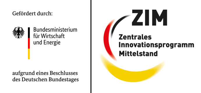 BMWi-Logo und ZIM-Logo